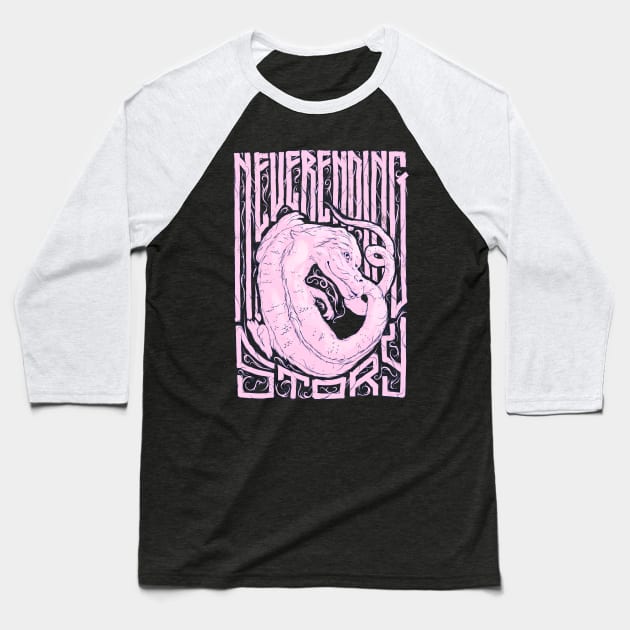 neverending story Baseball T-Shirt by Kotolevskiy